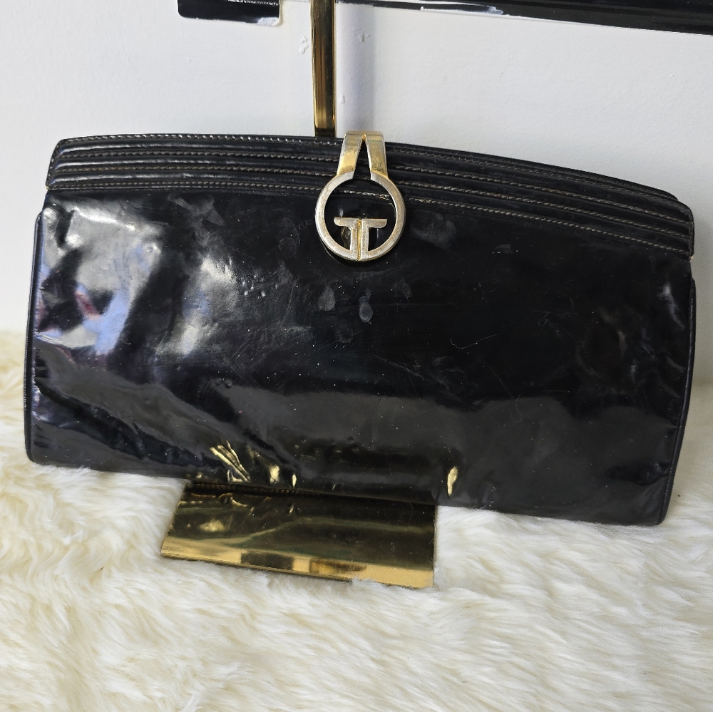 Gucci Vintage Patent Leather Clutch Bag - Picture 8 of 8